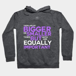 Bigger and Smaller Task Hoodie